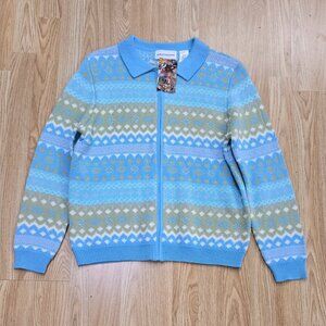 Very cute womens vintage light cardigan sweater